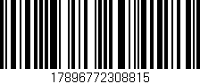 Código de barras (EAN, GTIN, SKU, ISBN): '17896772308815'