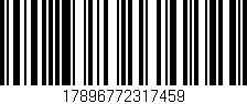 Código de barras (EAN, GTIN, SKU, ISBN): '17896772317459'