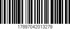 Código de barras (EAN, GTIN, SKU, ISBN): '17897042013279'