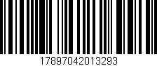 Código de barras (EAN, GTIN, SKU, ISBN): '17897042013293'