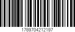 Código de barras (EAN, GTIN, SKU, ISBN): '1789704212197'