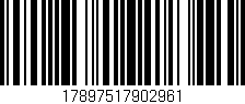 Código de barras (EAN, GTIN, SKU, ISBN): '17897517902961'