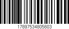 Código de barras (EAN, GTIN, SKU, ISBN): '17897534805603'