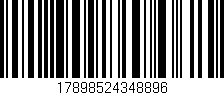 Código de barras (EAN, GTIN, SKU, ISBN): '17898524348896'