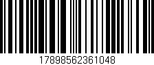 Código de barras (EAN, GTIN, SKU, ISBN): '17898562361048'