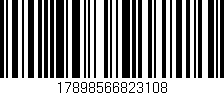 Código de barras (EAN, GTIN, SKU, ISBN): '17898566823108'