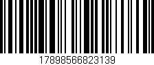 Código de barras (EAN, GTIN, SKU, ISBN): '17898566823139'