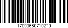 Código de barras (EAN, GTIN, SKU, ISBN): '17898658710279'