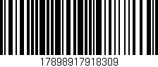 Código de barras (EAN, GTIN, SKU, ISBN): '17898917918309'