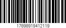 Código de barras (EAN, GTIN, SKU, ISBN): '17898919412119'