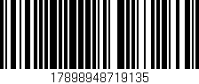 Código de barras (EAN, GTIN, SKU, ISBN): '17898948719135'