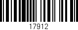 Código de barras (EAN, GTIN, SKU, ISBN): '17912'