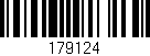 Código de barras (EAN, GTIN, SKU, ISBN): '179124'