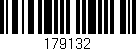Código de barras (EAN, GTIN, SKU, ISBN): '179132'