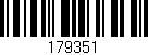 Código de barras (EAN, GTIN, SKU, ISBN): '179351'