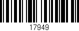Código de barras (EAN, GTIN, SKU, ISBN): '17949'
