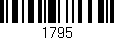 Código de barras (EAN, GTIN, SKU, ISBN): '1795'