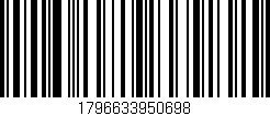 Código de barras (EAN, GTIN, SKU, ISBN): '1796633950698'