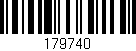 Código de barras (EAN, GTIN, SKU, ISBN): '179740'