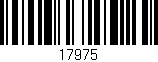 Código de barras (EAN, GTIN, SKU, ISBN): '17975'