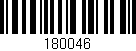 Código de barras (EAN, GTIN, SKU, ISBN): '180046'