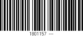 Código de barras (EAN, GTIN, SKU, ISBN): '1801157_---'
