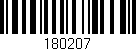 Código de barras (EAN, GTIN, SKU, ISBN): '180207'