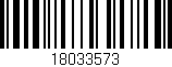 Código de barras (EAN, GTIN, SKU, ISBN): '18033573'