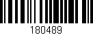 Código de barras (EAN, GTIN, SKU, ISBN): '180489'