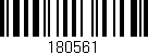 Código de barras (EAN, GTIN, SKU, ISBN): '180561'