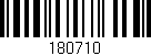 Código de barras (EAN, GTIN, SKU, ISBN): '180710'