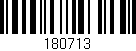 Código de barras (EAN, GTIN, SKU, ISBN): '180713'