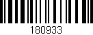 Código de barras (EAN, GTIN, SKU, ISBN): '180933'