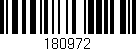 Código de barras (EAN, GTIN, SKU, ISBN): '180972'