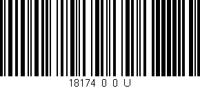 Código de barras (EAN, GTIN, SKU, ISBN): '18174_0_0_U'