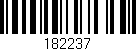 Código de barras (EAN, GTIN, SKU, ISBN): '182237'