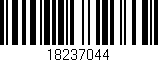 Código de barras (EAN, GTIN, SKU, ISBN): '18237044'
