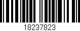 Código de barras (EAN, GTIN, SKU, ISBN): '18237823'