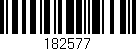 Código de barras (EAN, GTIN, SKU, ISBN): '182577'