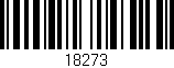 Código de barras (EAN, GTIN, SKU, ISBN): '18273'