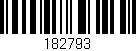 Código de barras (EAN, GTIN, SKU, ISBN): '182793'