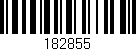 Código de barras (EAN, GTIN, SKU, ISBN): '182855'