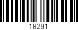 Código de barras (EAN, GTIN, SKU, ISBN): '18291'