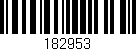 Código de barras (EAN, GTIN, SKU, ISBN): '182953'