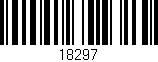 Código de barras (EAN, GTIN, SKU, ISBN): '18297'