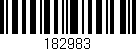 Código de barras (EAN, GTIN, SKU, ISBN): '182983'