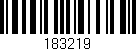 Código de barras (EAN, GTIN, SKU, ISBN): '183219'
