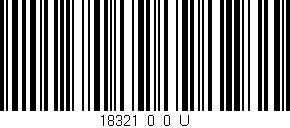 Código de barras (EAN, GTIN, SKU, ISBN): '18321_0_0_U'