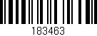 Código de barras (EAN, GTIN, SKU, ISBN): '183463'