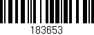 Código de barras (EAN, GTIN, SKU, ISBN): '183653'